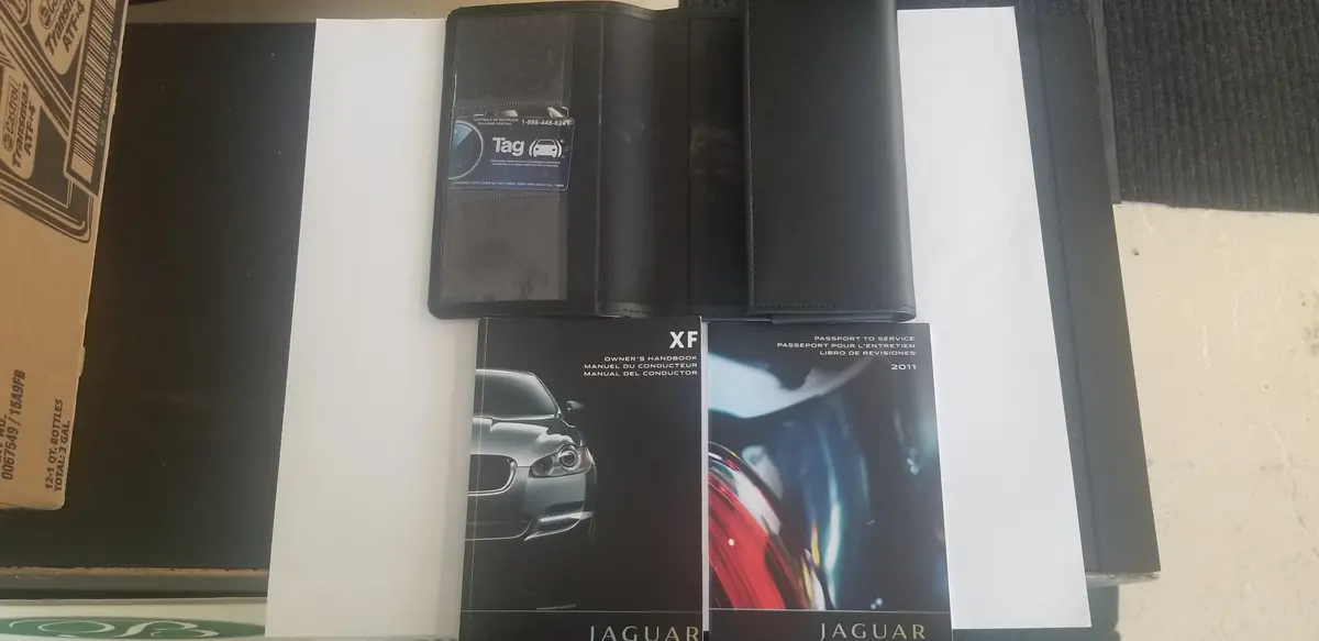 Used Owners Manual In French For Jaguar Xf 1