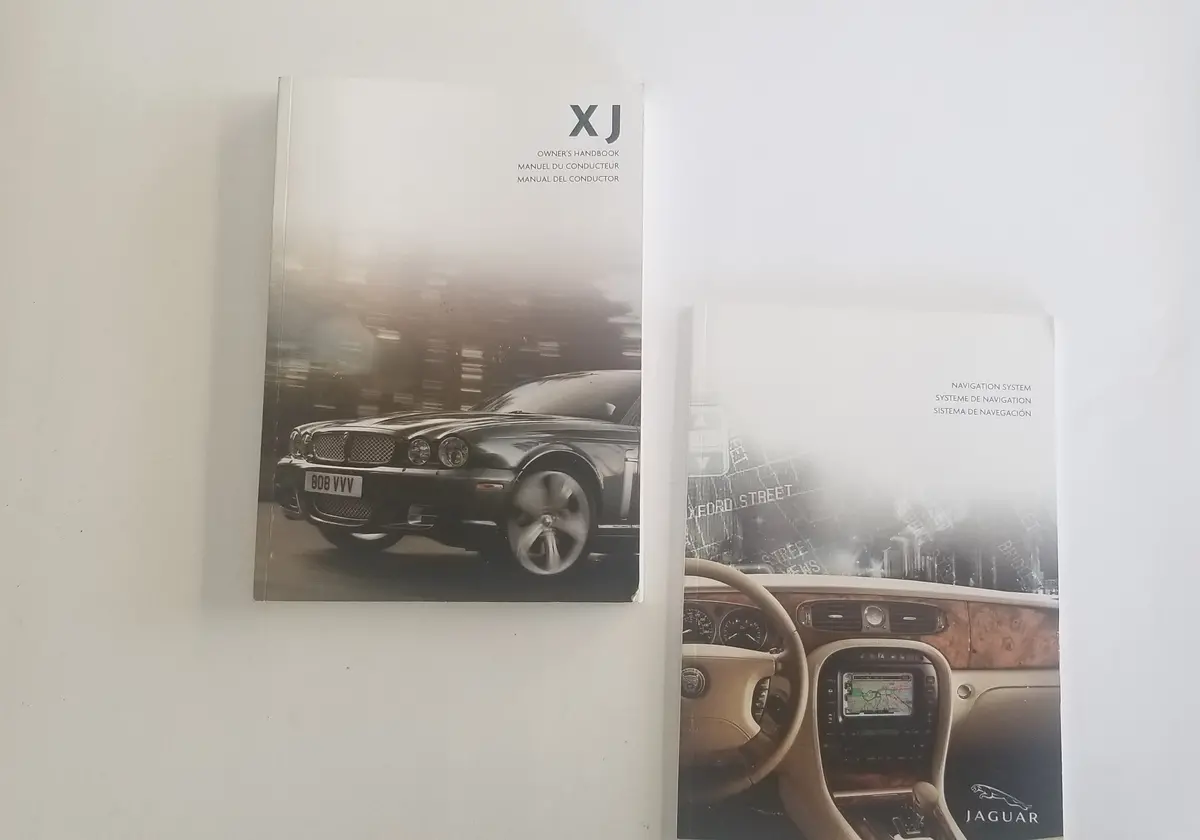 Used Jaguar Owner's Manual (In French) For Jaguar Xj Series 2007-2009 1