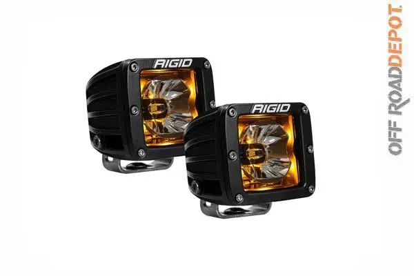 Faros Rigid Industries 3X3 Ambar Radiance (Par) 1