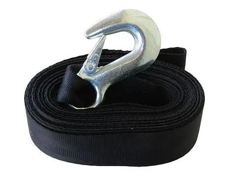 Trailer Winch Strap W/Hook 2"W X 15' #Ptc-24242 1