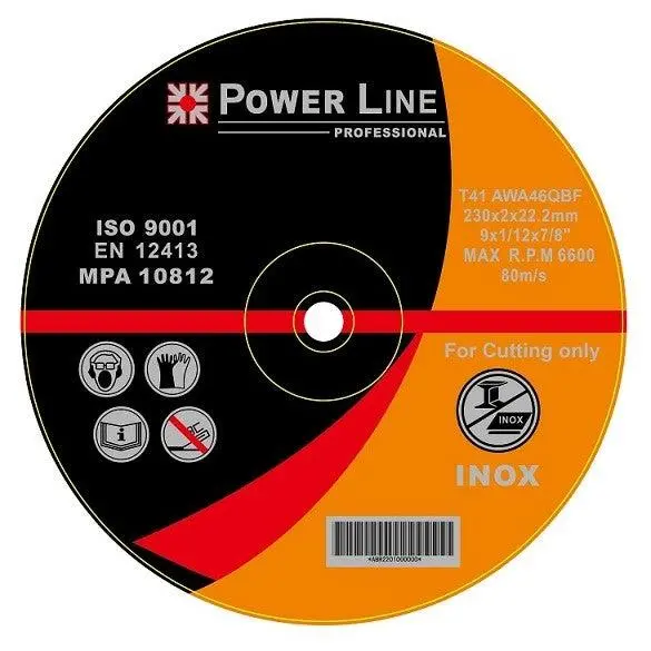 Cutting Disk For Inox 230X2.0X22.23Mm 1