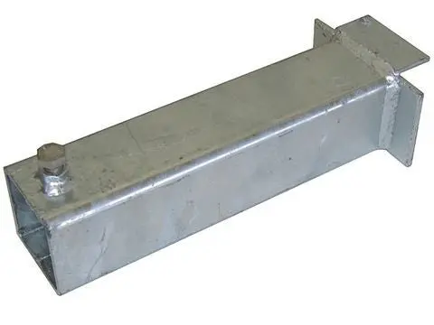 Heavy Duty Galvanized Load Guide Base 1