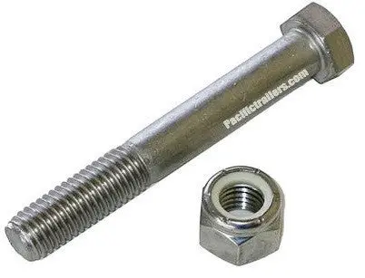 Ez-Loader 5/8" X 4 1/2" Center Bolt W/ Nut For C-Hook Style Equalizer Bar #290-001669 1