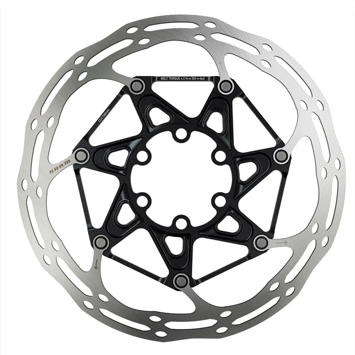 Sram Centerline 2 Piece Rounded Disc Brake Rotor 2
