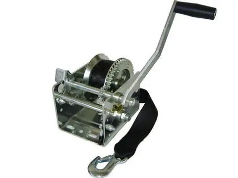 Fulton 2 Speed Trailer Hand Winch W/Strap, 2000Lb. # 142401 1