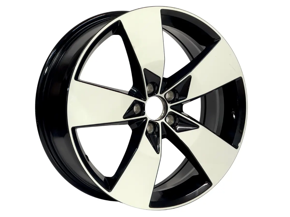 Original Volvo Xc40 Aluminium Fälg 19 Tum 5-Spoke Black White 31471554 1