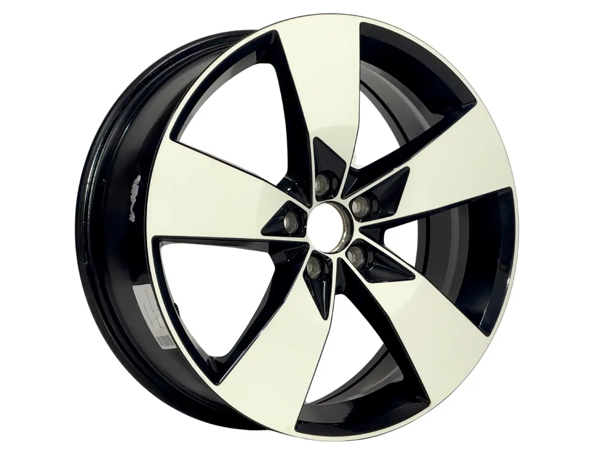 Original Volvo Xc40 Aluminium Fälg 19 Tum 5-Spoke Black White 31471554 1