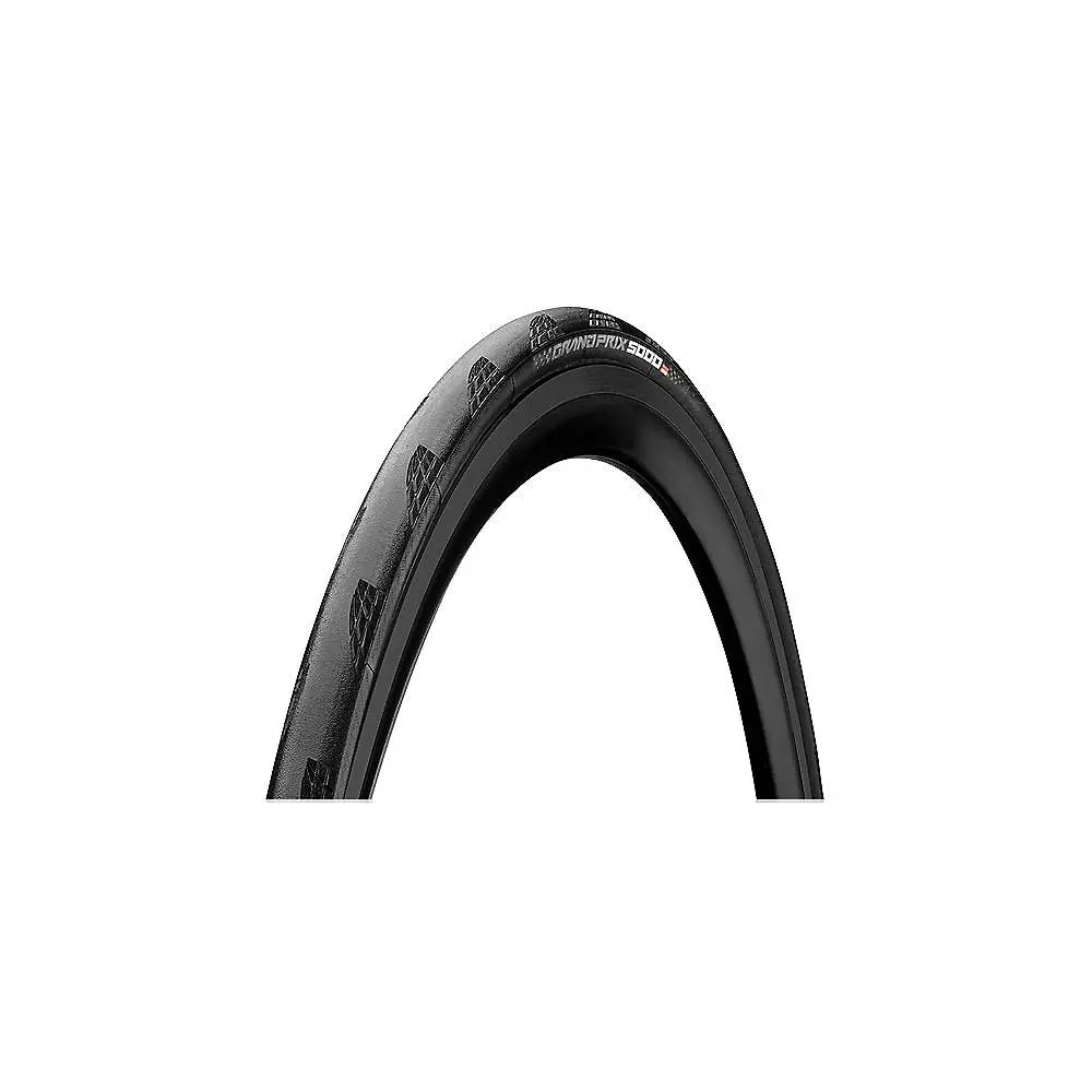 Continental Grand Prix 5000 S Tr Tire - 700 X 28, Tubeless, Folding, Black/Black, Blackchili, Vectran Breaker, Lazergrip, Act 1
