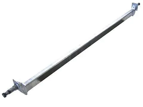 3,500 Lb Custom Trailer Axle, 2" X 2" Raw Steel Tube #Ta-350022R 1