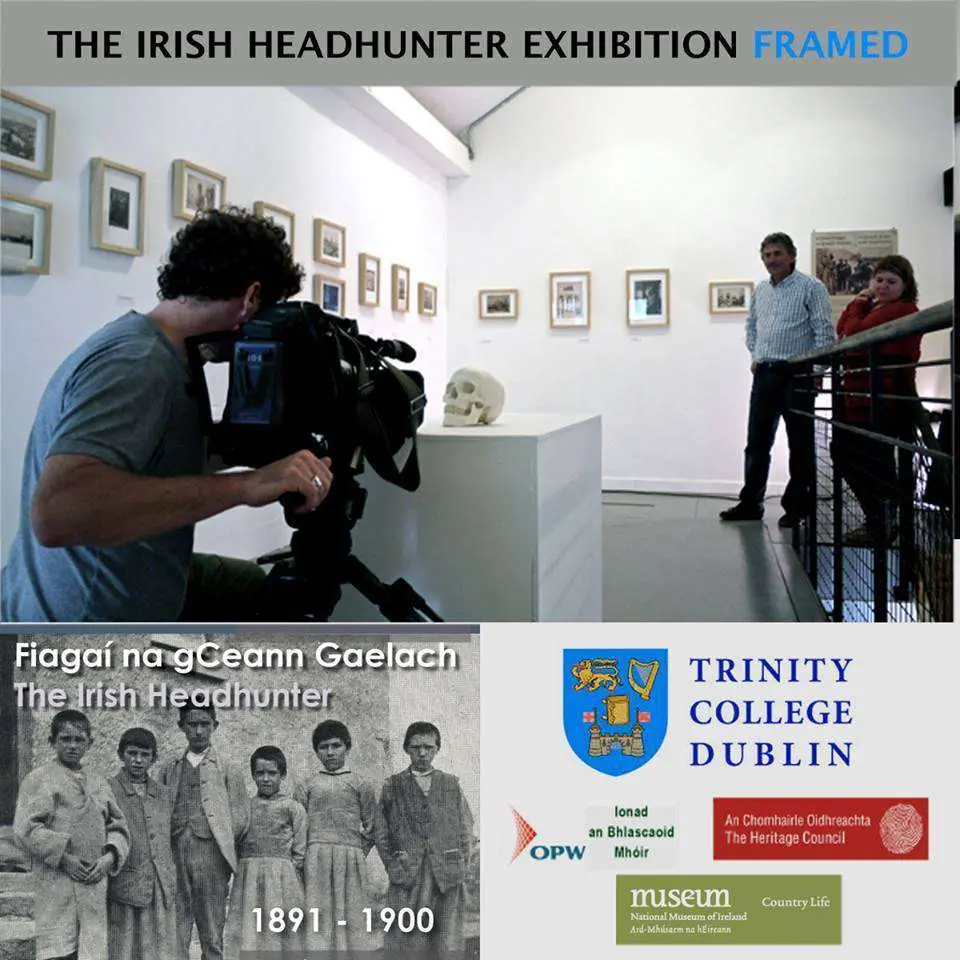 Natural Ashe Frames Made For The Irish Headhunter Exhibition In Trinity College 1