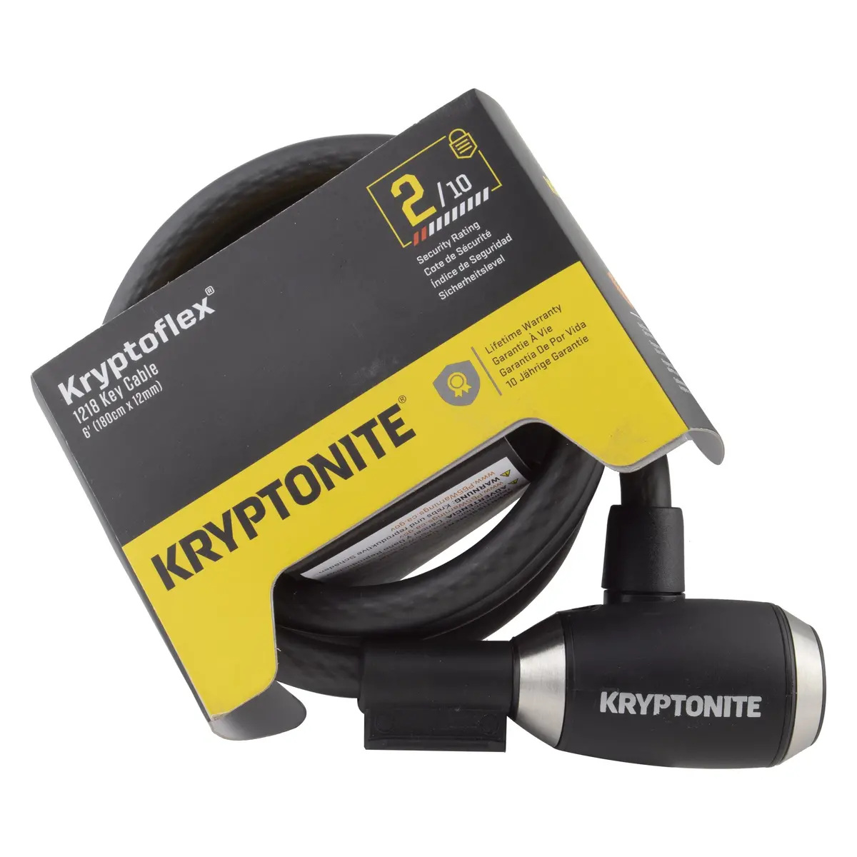 Kryptonite Kryptoflex 1218 Key Lock 1
