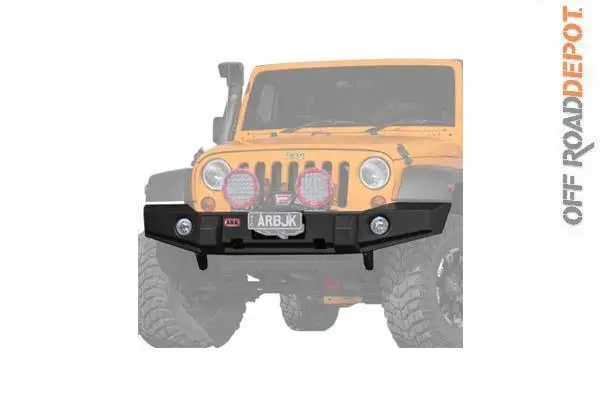 Defensa Delantera Arb Jeep Jk 07-17 Negro Satin 1