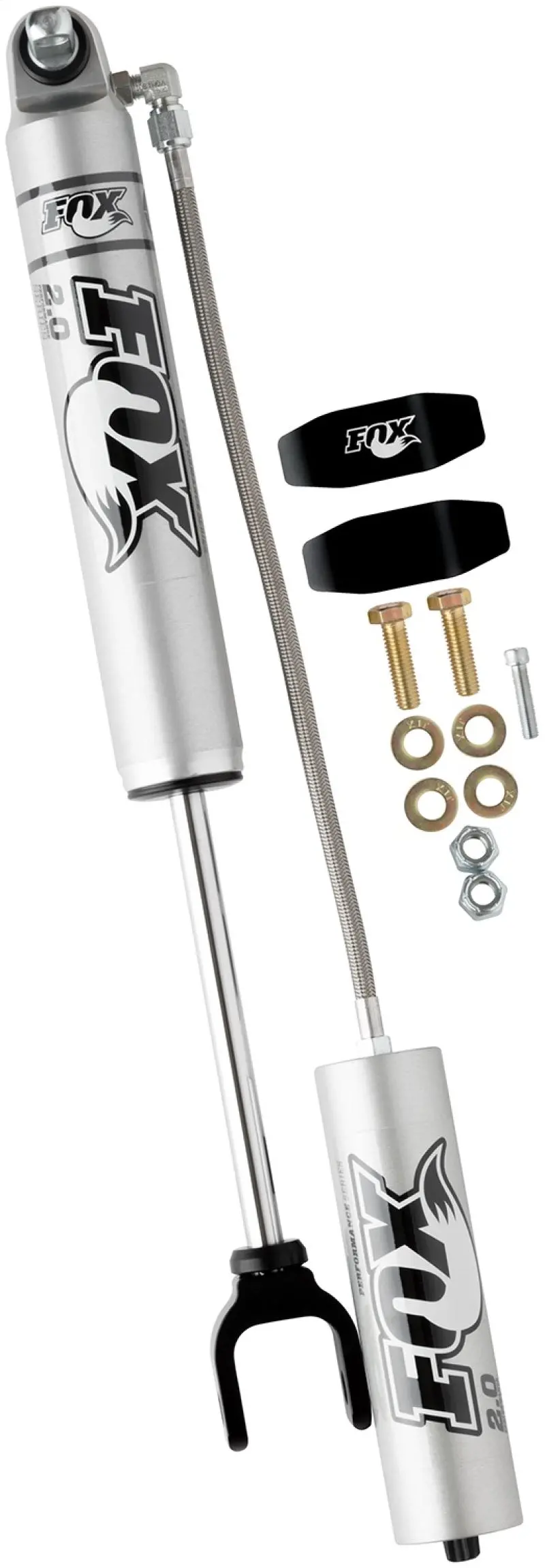 2011-2019 Silverado Hd/Sierra Hd Fox 2.0 Performance Series 7.9In Smooth Body Remote Reservoir Front Shock - 4-6In Lift 2