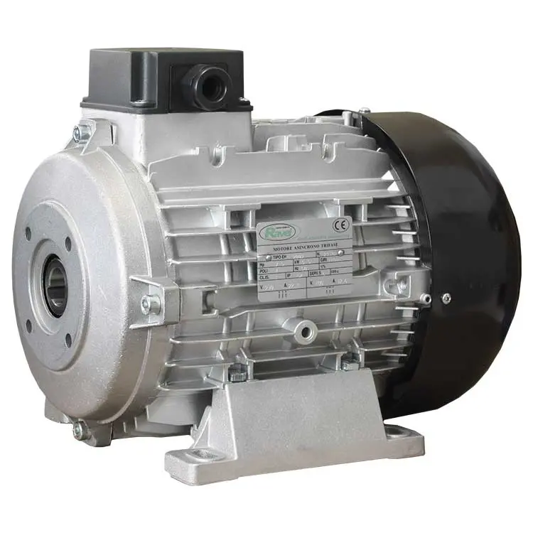 Elec.Motor, Hollow Shaft, 4Hp (3Kw) 1Ph, 4 Pole 1