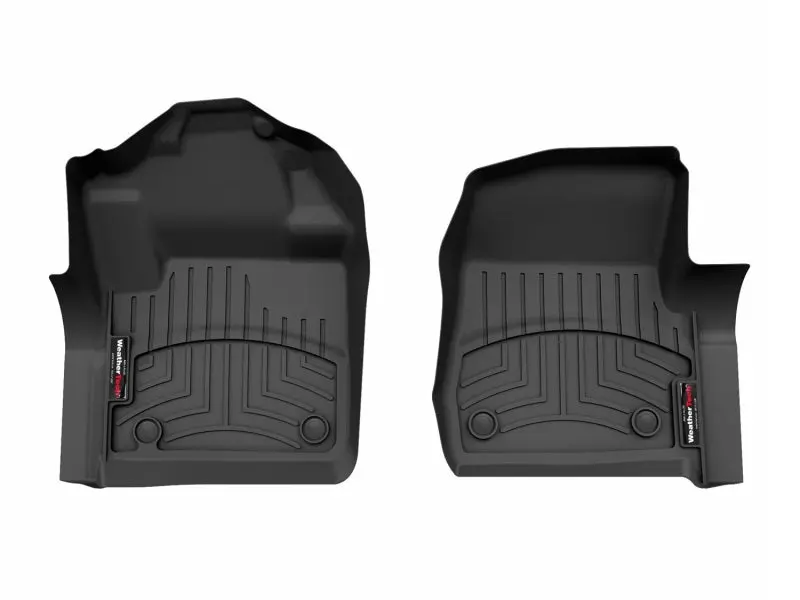 2017+ Ford F-250/F-350 Super Duty Front Floorliner - Black (Fits 4X4 Floor Shifter) 1