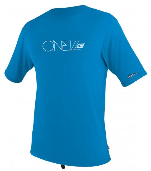 O'neill  Youth Skins S/S Rash Tee - Fog Blue 1