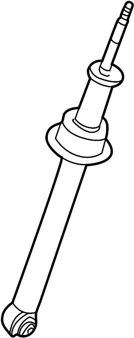 Used Jaguar Front Strut Assembly Without Adaptive Control Part #Xr8 11178 Fits 2000-2002 Jaguar S Type. 1