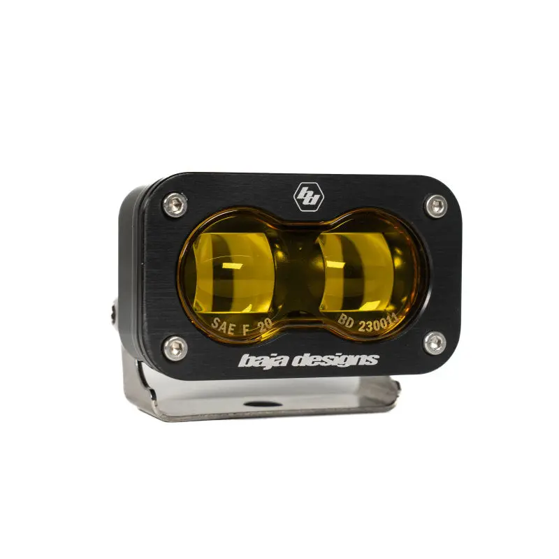 2019-2024 Ram 1500 Baja Designs S2 Sae Dual Fog Pocket Light Kit - Amber 1