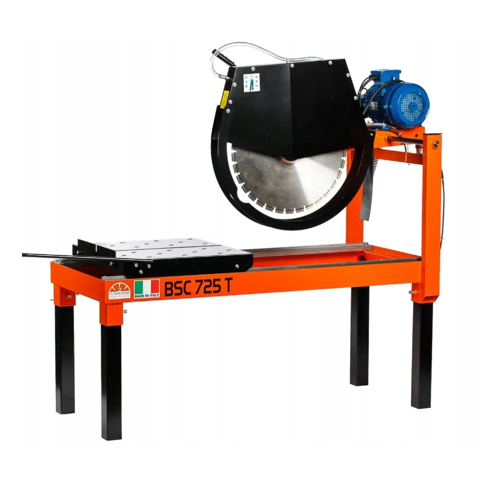 Bsc 725-T: Masonry Block Saw, 3Ph, 4Kw, 400V 50Hz 1