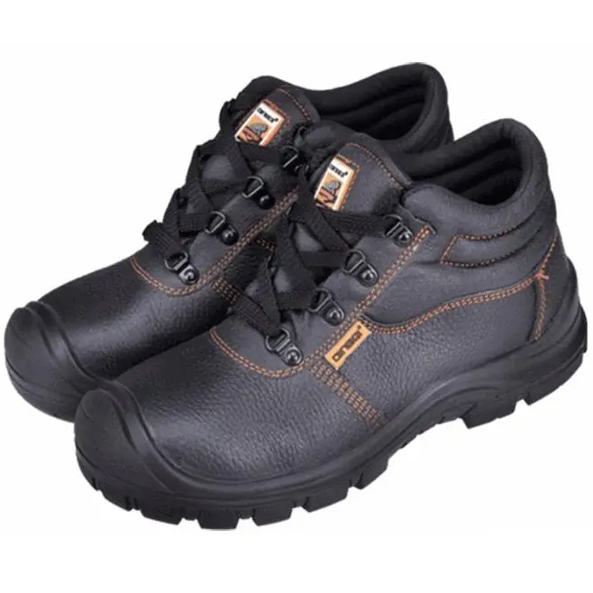 Safety Shoes 42 Black Leather 1