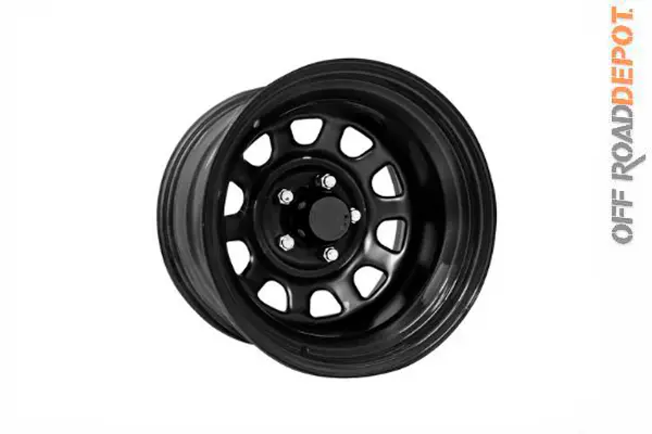 Pro Comp 51 Series Rock Crawler 15X8 With 5 On 4.5 Bolt Pattern Negro Brillante 1