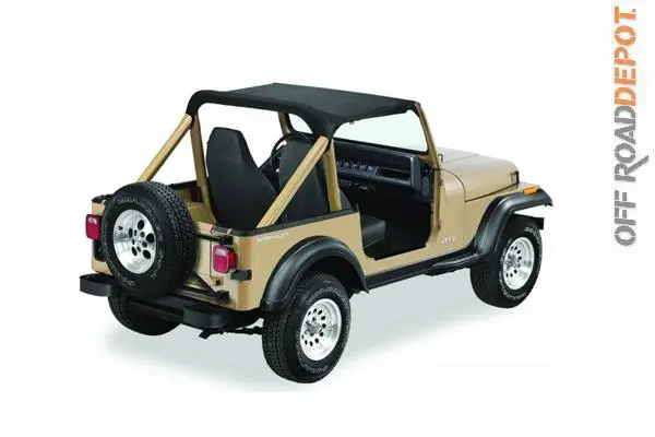Bikini Top Jeep Cj (Negro) 1