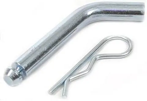 Trailer Hitch Pin & Clip Set, 5/8" Diameter 1