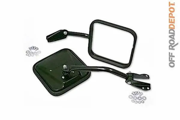 Rug 5462736Xk - Espejos Laterales Convex Blk  Jeep Cj 55-75 1