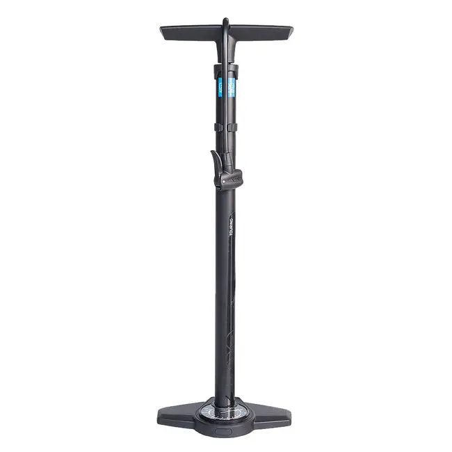 Pro Floorpump Touring Black With Integrated Gauge 1