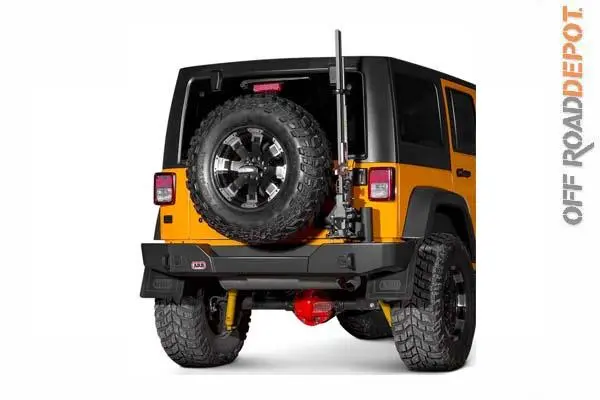 Defensa Trasera Arb Jeep Jk 07-16 Negro Satin 1
