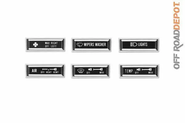 Rug 5752813K - Indicadores De Jeep Cj 76-86 Kit 1