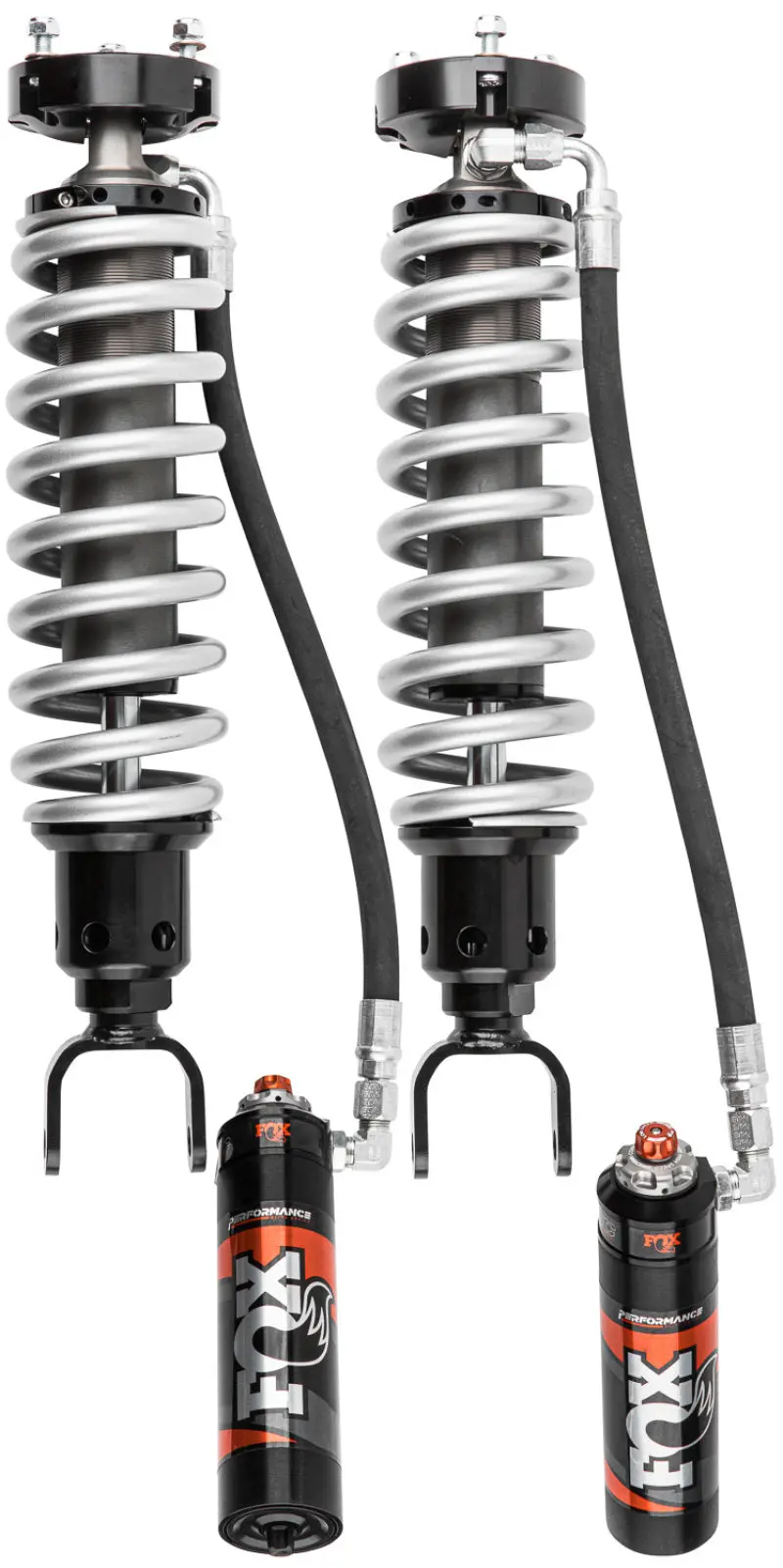 2019+ Ram 1500 Fox 2.5 Performance Series 6In Remote Reservoir Front Adjustable Coilover - 2In Lift Dsc 1