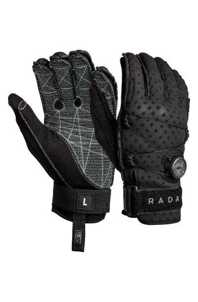 2024 Radar Vapor-K Boa Inside-Out Glove - Black / Shadow Ariaprene 1