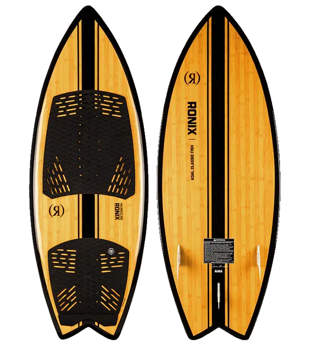 2024 Ronix Koal Classic Fishglossy Black / Bamboo 1