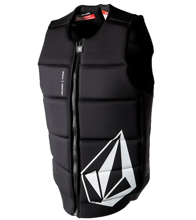 2024 Ronix Volcom Impact Vest Black / Death Stones 1