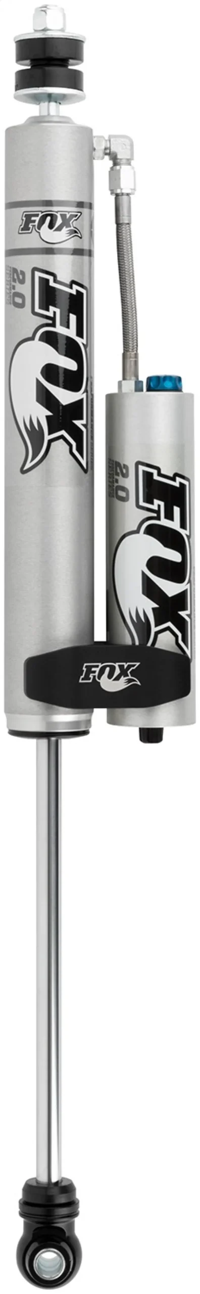 2005-2017 F-250/F-350 Fox 2.0 Performance Series 8.6In Smooth Body Remote Reservoir Front Shock Cd Adjuster (Aluminum) - 0-1.5In Lift 2