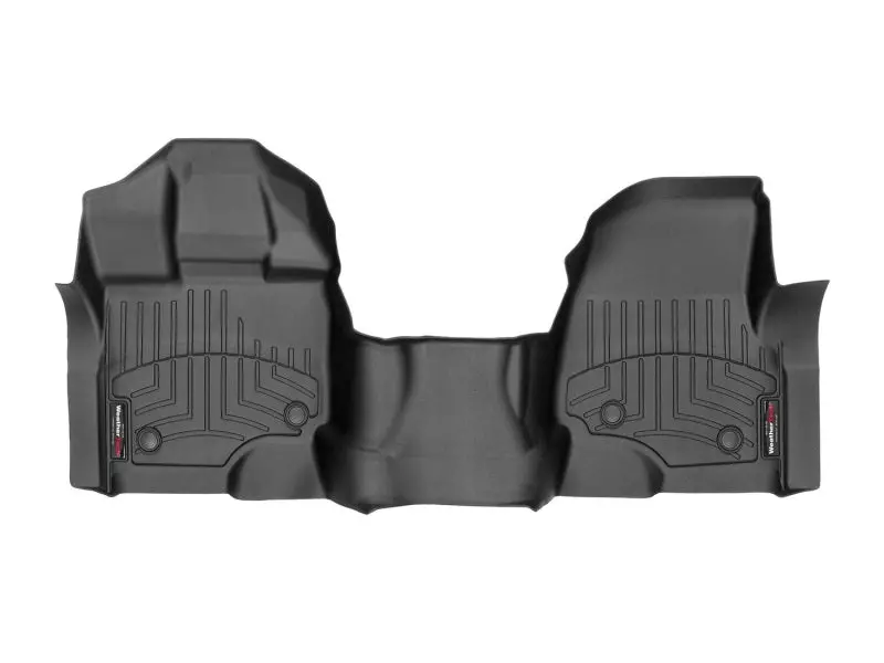 2015+ Ford F-150 Supercab (Vinyl Floors) Front Floorliner - Black 1