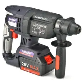 Chd001-2Bl: Cordless Rotary Hammer 20V, 2Batt+Ch 1