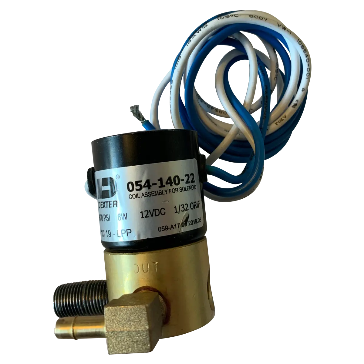 Trailer Buddy Ufp Electric Reverse Solenoid Valve With Fittings #34500 054-101-00 1