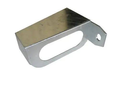 Galvanized Left Hand Trailer Tail Light Bracket #S8lc14-0 1