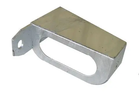 Galvanized Right Hand Trailer Tail Light Bracket #S8rc14-0 1