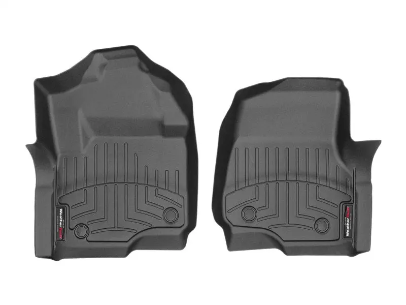 2017 Ford Super Duty (Super Cab / Crew Cab) Front Floorliners - Black 1