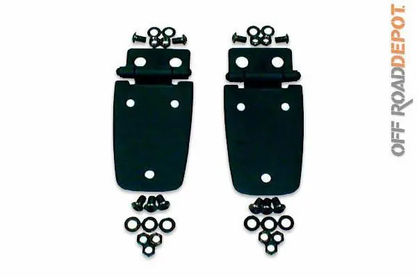 Rug 7632 - Bisagras Negras Jeep Tj 97-06 Rugged Ridge 1