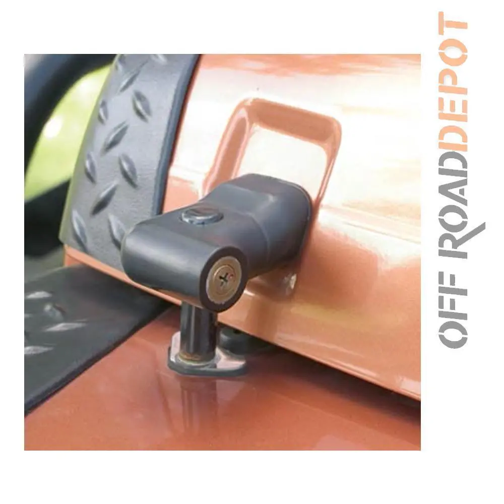Rug 7691 - Candados Negros Jeep Tj C/Llave 97-06 1