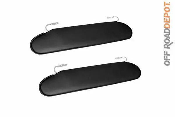 Rug 78125-01 - Sunvizor Blk Jeep Cj 72-86 1330101 1