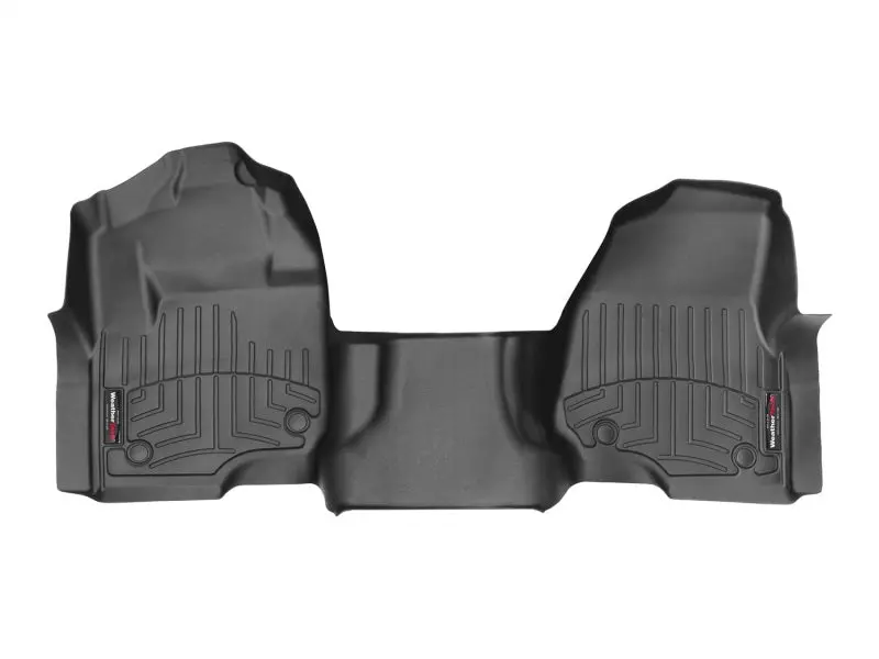 2017+ Ford F-250/F-350 Super Duty Front Floorliner - Black (W/ 1St Row Bench Seats) 1