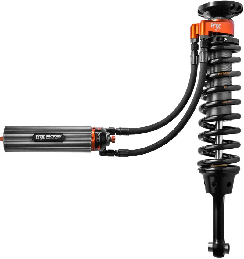 2017-2018 F-150 Raptor Fox 3.0 Factory Series 7.9In Internal Bypass Remote Reservoir Front Coilover Set Dsc Adjuster - Black 1