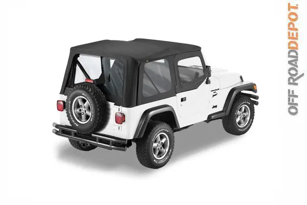 Toldo Blando Jeep Tj 97-02 Ventanas Sin En Tintar 1