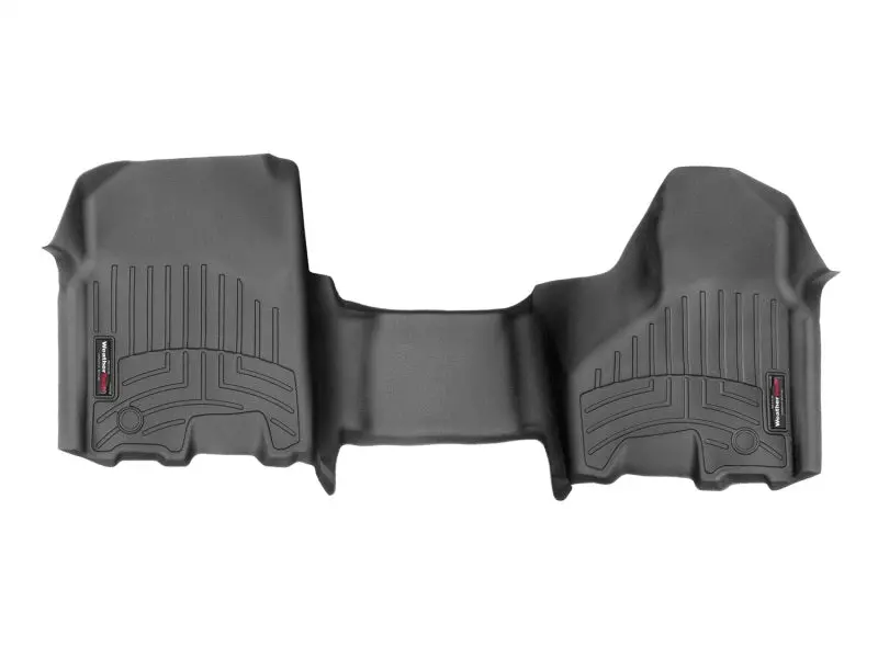 2012+ Ram 1500/2500/3500 (Vinyl Floor/Auto Trans/Crew Cab) Front Floorliners - Black 1