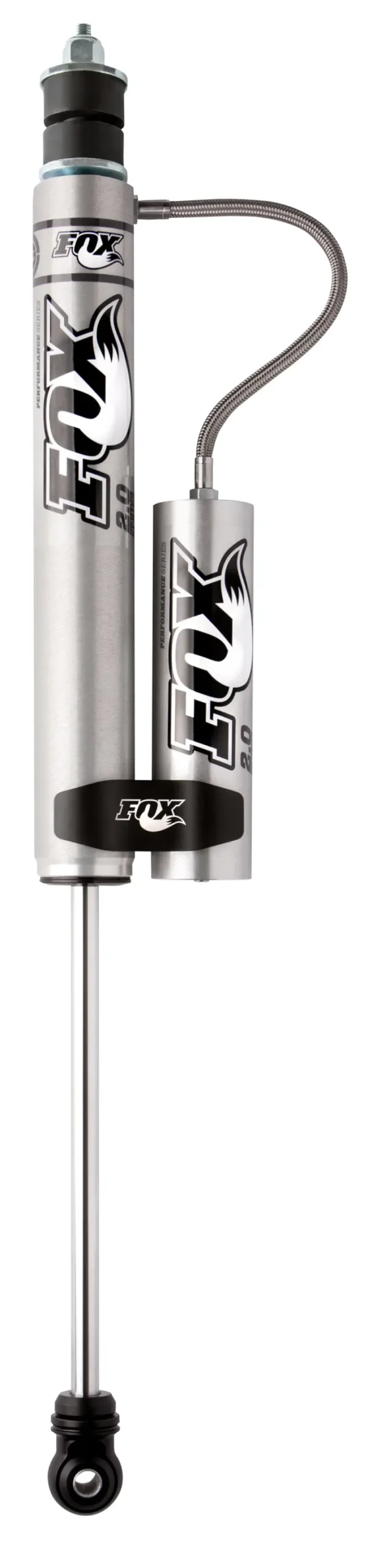 1994-2013 Dodge/Ram 2500/3500 Fox 2.0 Performance Series 9.6In Smooth Body Remote Reservoir Front Shock (Aluminum) - 0-2In Lift 1